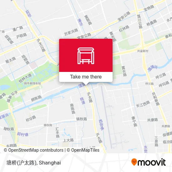 塘桥(沪太路) map
