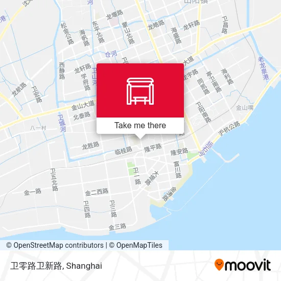 卫零路卫新路 map