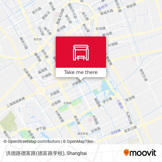 洪德路德富路(德富路学校) map
