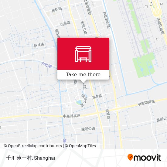 千汇苑一村 map