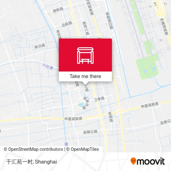 千汇苑一村 map
