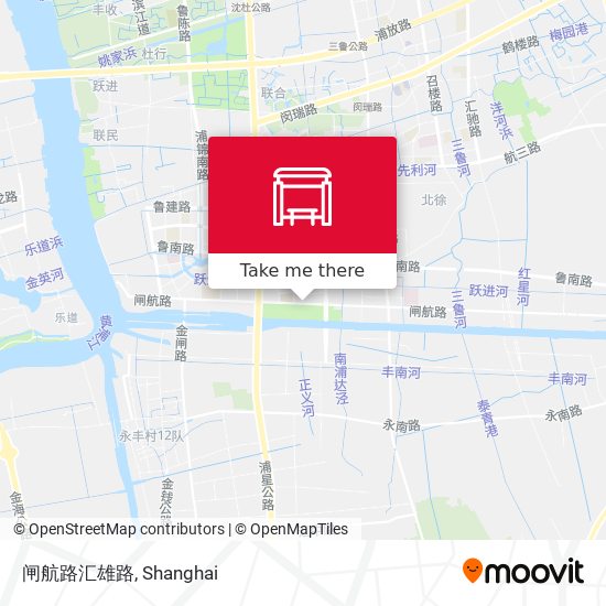 闸航路汇雄路 map