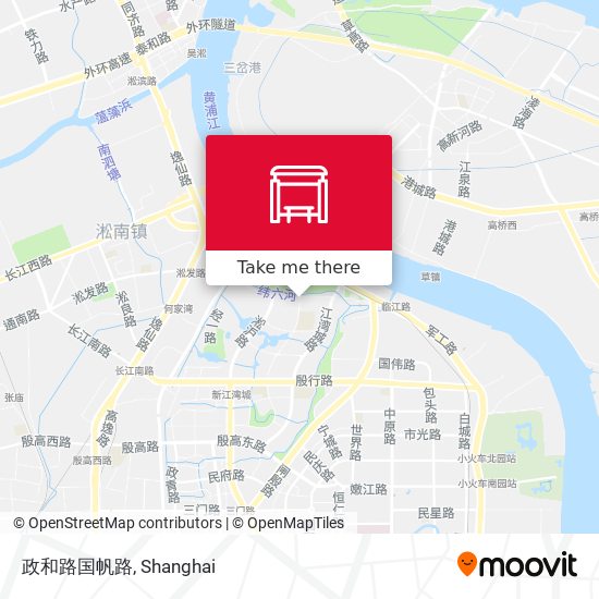 政和路国帆路 map