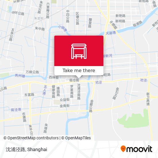 沈浦泾路 map