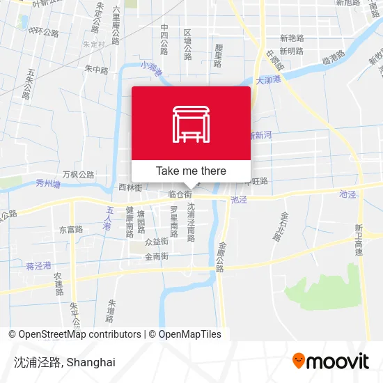 沈浦泾路 map