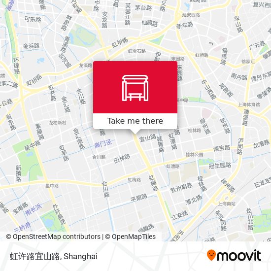 虹许路宜山路 map