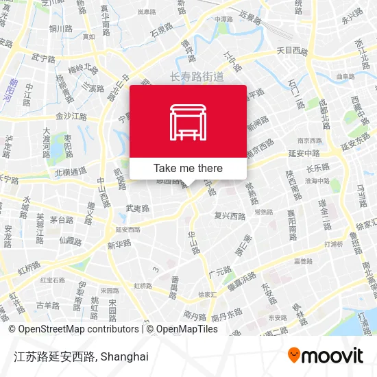 江苏路延安西路 map