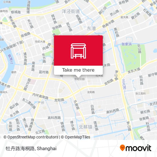 牡丹路海桐路 map