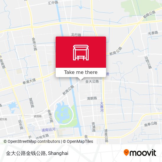 金大公路金钱公路 map