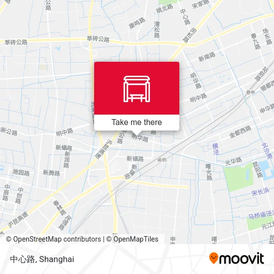 中心路 map