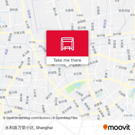 永和路万荣小区 map