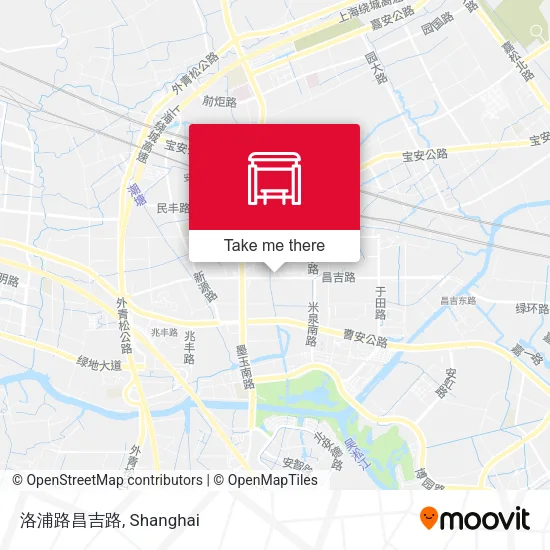 洛浦路昌吉路 map