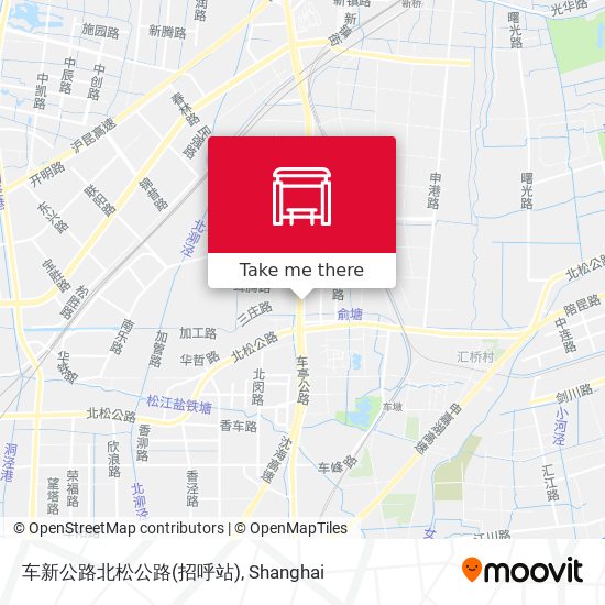车新公路北松公路(招呼站) map