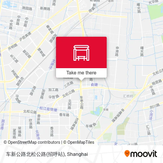 车新公路北松公路(招呼站) map