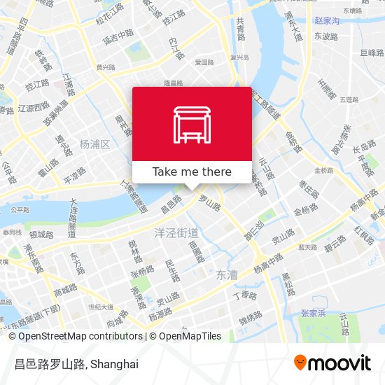 昌邑路罗山路 map