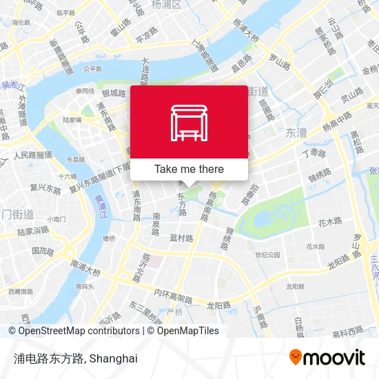 浦电路东方路 map