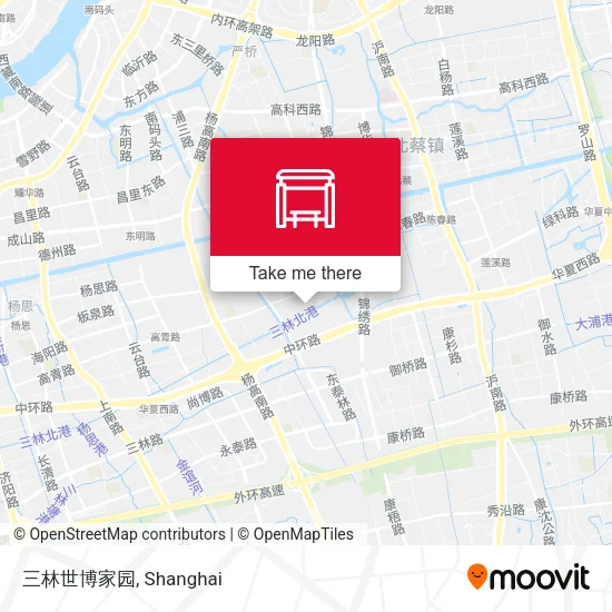 三林世博家园 map