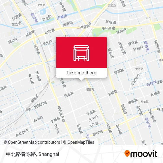 申北路春东路 map
