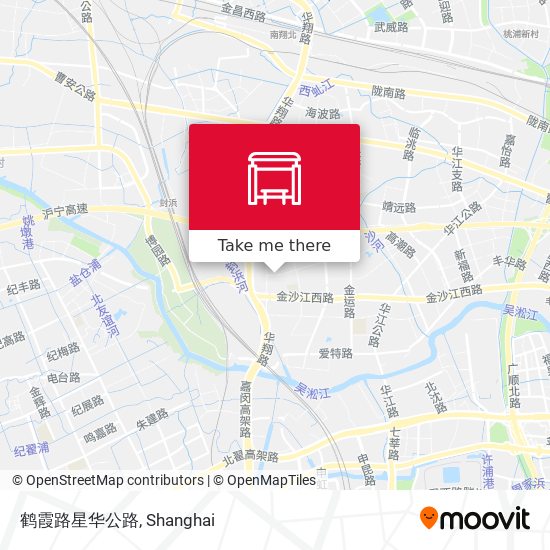 鹤霞路星华公路 map