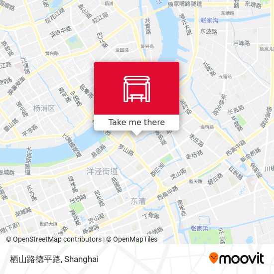 栖山路德平路 map