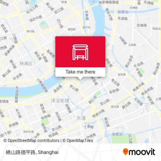 栖山路德平路 map