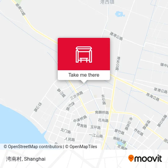 湾南村 map