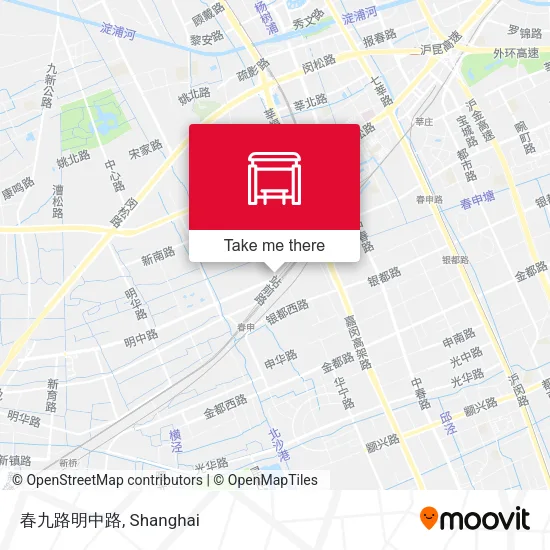 春九路明中路 map