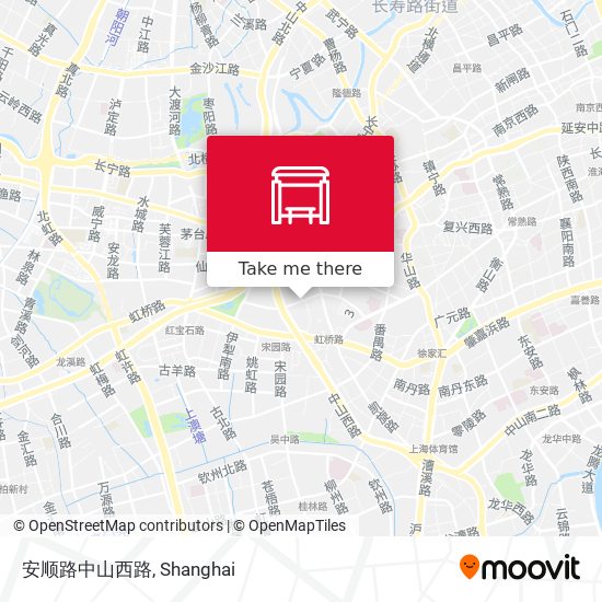 安顺路中山西路 map