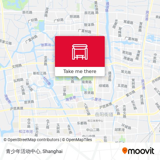 青少年活动中心 map