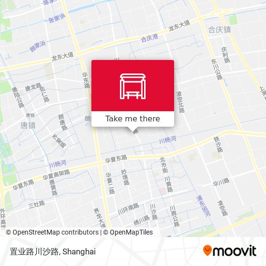 置业路川沙路 map