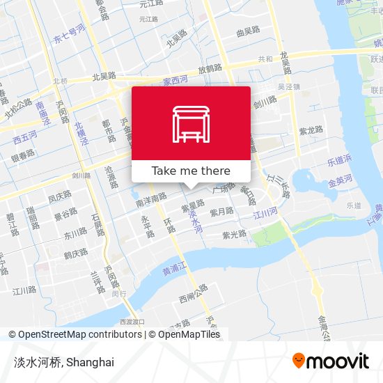 淡水河桥 map