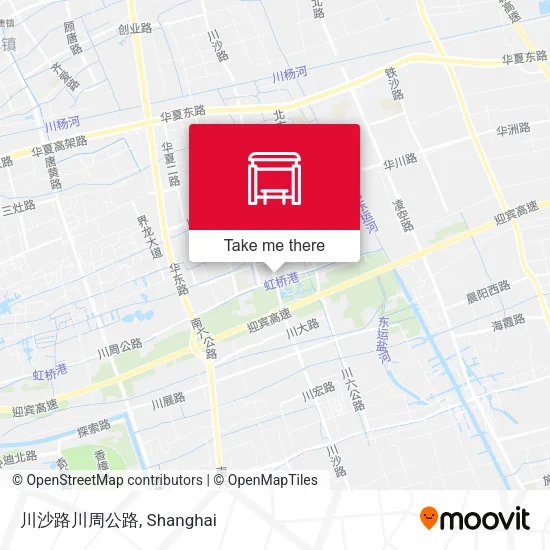 川沙路川周公路 map