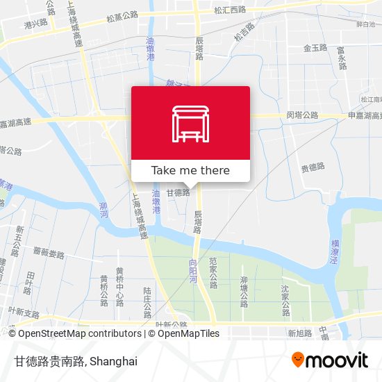甘德路贵南路 map