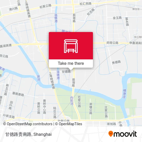 甘德路贵南路 map