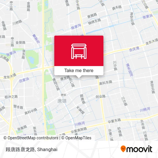 顾唐路唐龙路 map
