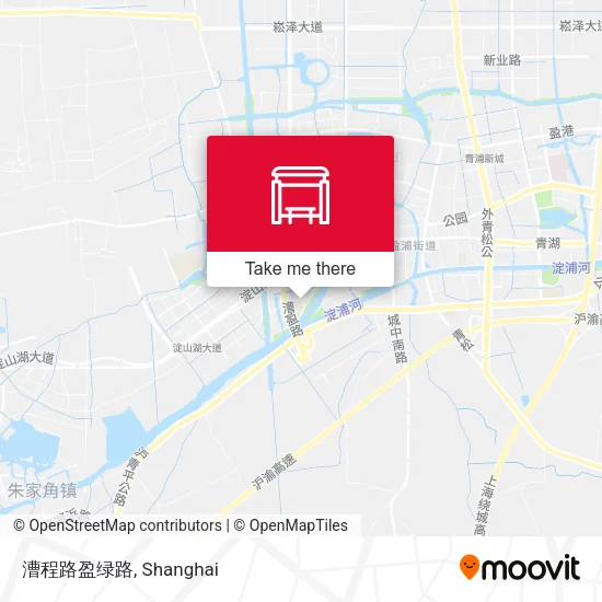 漕程路盈绿路 map