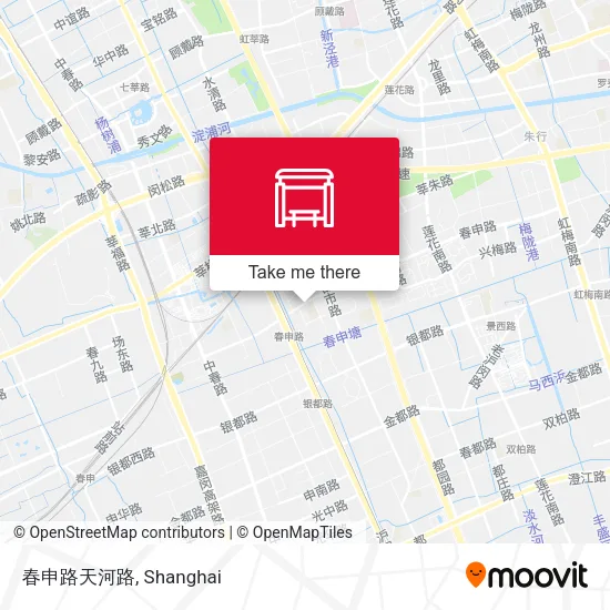 春申路天河路 map