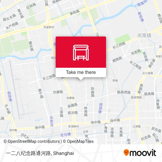 一二八纪念路通河路 map