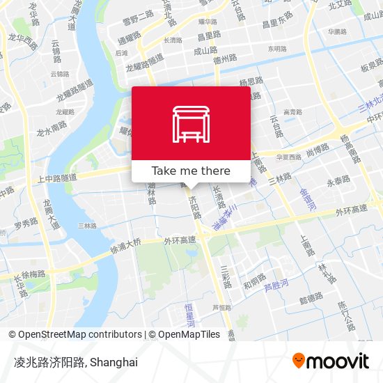 凌兆路济阳路 map