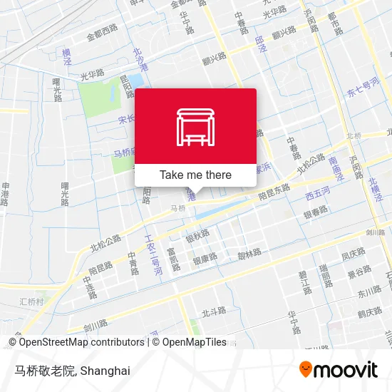 马桥敬老院 map