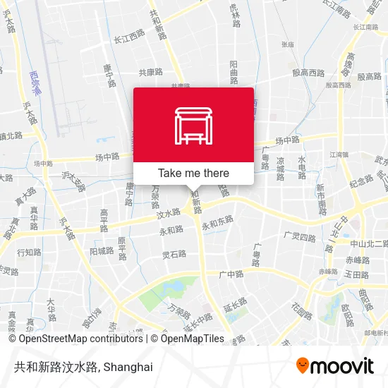 共和新路汶水路 map