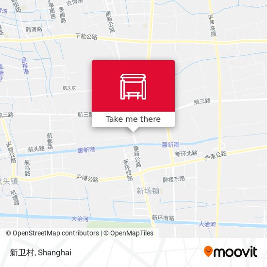 新卫村 map