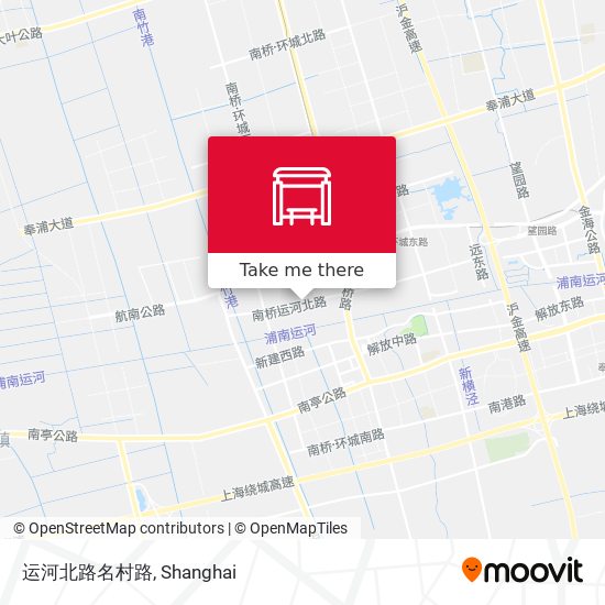 运河北路名村路 map