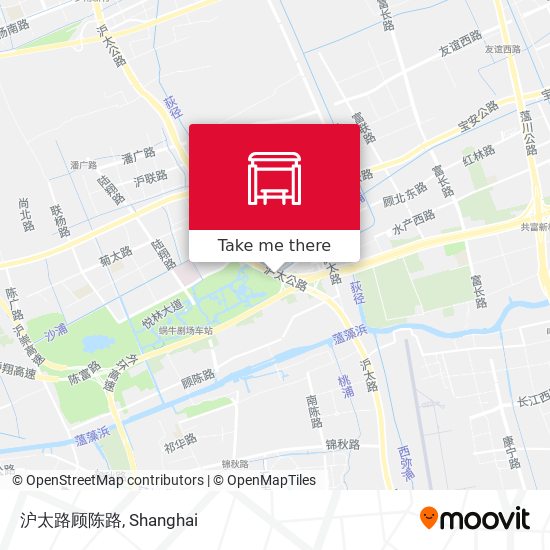 沪太路顾陈路 map