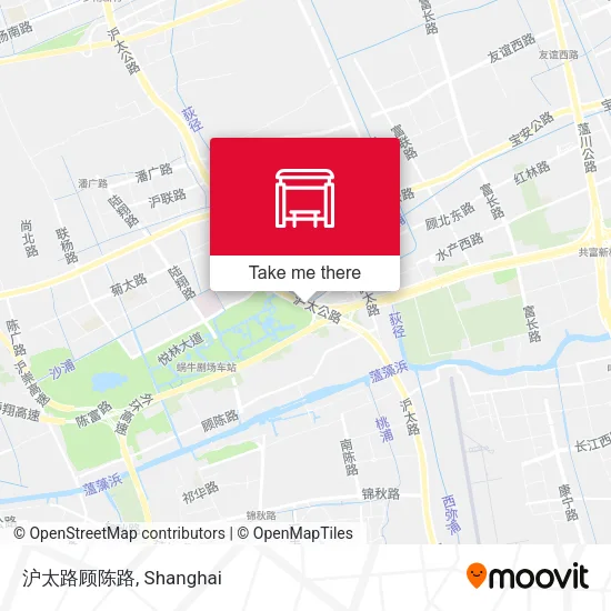 沪太路顾陈路 map