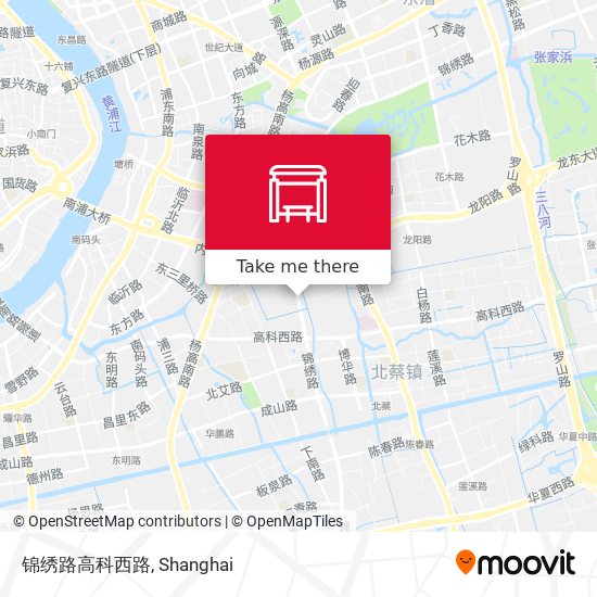 锦绣路高科西路 map