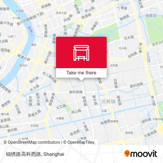 锦绣路高科西路 map