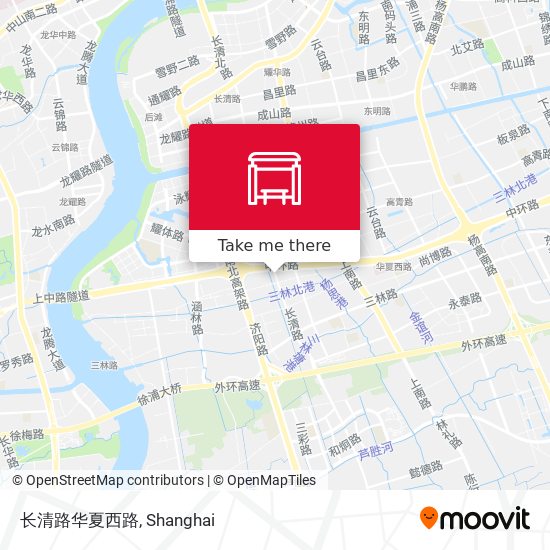 长清路华夏西路 map