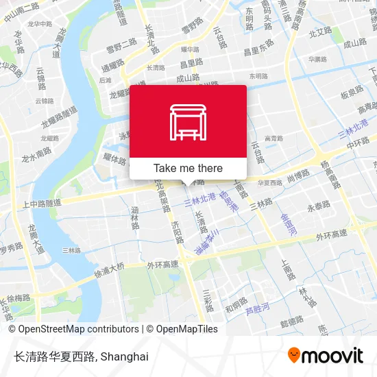 长清路华夏西路 map