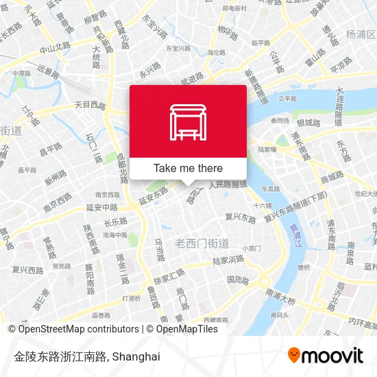 金陵东路浙江南路 map